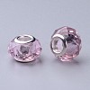 Handmade Glass European Beads GPDL25Y-29-2