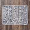 Heart Earrings Pendants DIY Silicone Mold LS-DIY-Q033-06A-3