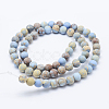 Natural Imperial Jasper Beads Strands X-G-K232-8mm-01A-2