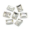 Pointed Back Glass Rhinestone Cabochons RGLA-T031-13x18mm-01-1