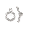 Brass Toggle Clasp KK-D289-53C-P-2