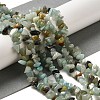 Natural Flower Amazonite Chips Beads Strands X-G-M205-12-01-7