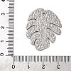 304 Stainless Steel Pendants STAS-L280-02AS-01-3