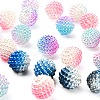 50Pcs 5 Colors Imitation Pearl Acrylic Beads OACR-FS0001-04-4