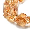 Natural Citrine Beads Strands G-H074-C02-03-4