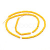 Non-magnetic Synthetic Hematite Beads Strands G-WH0018-01D-2