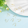 10Pcs 925 Sterling Silver with Clear Cubic Zirconia Earring Hooks FIND-GO0002-58-4