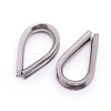 304 Stainless Steel Wire Rope Thimbles STAS-WH0023-18C-1