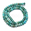 Natural HuBei Turquoise Beads Strands G-G106-A44-03-2