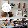100Pcs 2 Styles PC Plastic Action Figure Display Pedestals ODIS-NB0001-66A-5