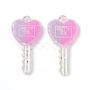 Two Tone Resin Big Pendants RESI-Z001-01C-1