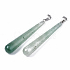 Natural Green Aventurine Big Pendants G-T131-17D-2