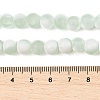 Frosted Crackle Glass Beads Strands GLAA-U001-6mm-M01-4