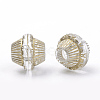 Plating Transparent Acrylic Beads LS-X-PACR-Q115-57-2