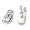 Tarnish Resistant 304 Stainless Steel Clip-on Earring Findings STAS-E482-16P-2
