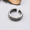 925 Sterling Silver Adjustable Finger Rings FS-WG8D331-06-1