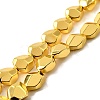 Electroplate Glass Beads Strands EGLA-V001-06-4