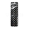 Rectangle Glitter Holographic Plastic Yin-yang Zip Top Gift Bags OPP-E004-01C-A01-1