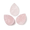 Natural Rose Quartz Cabochons G-K338-40A-02-1