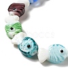 Handmade Lampwork Beads Strands LAMP-G154-07A-3