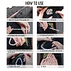 Steel Beading Needles with Hook for Bead Spinner TOOL-C009-01B-07-3