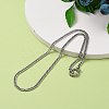 304 Stainless Steel Diamond Cut Chunky Curb Chains NJEW-JN03213-10