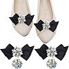 4Pcs 2 Style Glass Rhinestone Shoe Decorations FIND-NB0002-34A-1