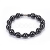 Synthetic Magnetic Hematite Jewelry Sets SJEW-F201-02-5