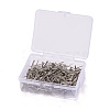 Non-Tarnish Nickel Plated Steel T Pins for Blocking Knitting FIND-D023-01P-01-4