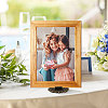 10Pcs 2 Colors Oval Floral Alloy Display Base ODIS-CA0001-17-5