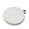 201 Stainless Steel Pendants SA-CBA3D3A-05P-23-2