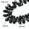 Crystal Glass Beads Strands GLAA-D033-14-1