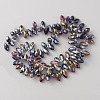 Transparent Facted Glass Beads GLAA-WH0031-58A-2