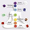 7 Chakra Healing Crystal Stones Jewelry Kits PW-WG48340-01-4