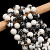Natural Zebra Jasper Beads Strands G-C249-A15-16mm-2