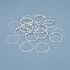Brass Linking Rings KK-Y003-03G-S-3