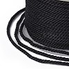 Polyester Milan Cord for DIY Jewelry Craft Making OCOR-F011-D18-3