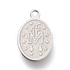 Non-Tarnish 304 Stainless Steel Charms STAS-M228-J01-P-2
