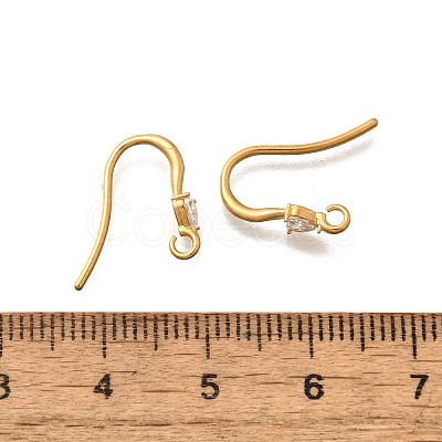 304 Stainless Steel Earring Hooks STAS-D310-01G-03-1
