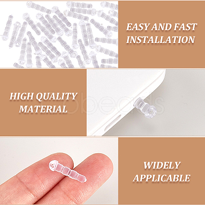 200Pcs Plastic Mobile Dustproof Plugs FIND-CN0002-61-1
