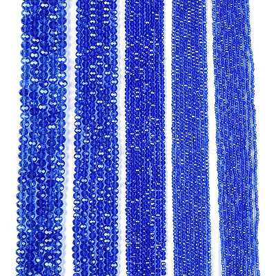 Electroplate Glass Beads Strands EGLA-A044-T1mm-A31-1