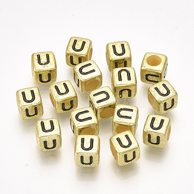 Acrylic Beads PB43C9308-G-U-1