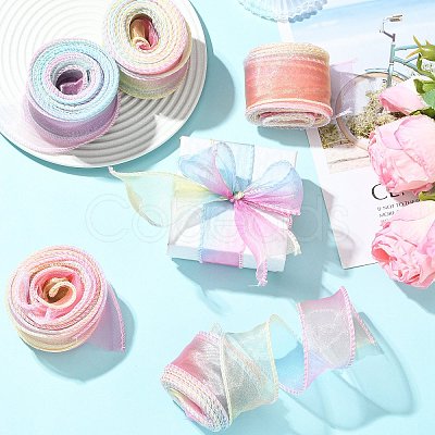 Polyester Organza Ribbon SRIB-FZC0001-001A-1