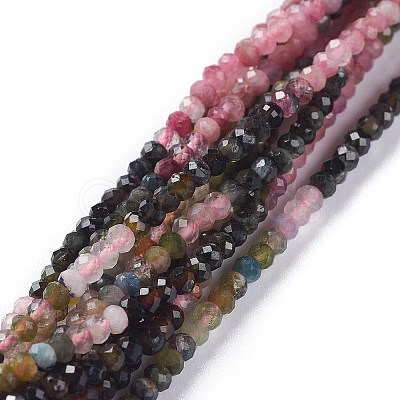 Natural Tourmaline Beads Strands LS-G-A026-C08-1