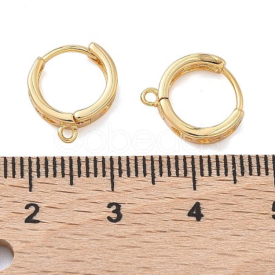 SHEGRACE Brass Hoop Earrings Findings XGR0151G-89G-1