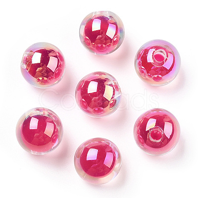 Transparent Acrylic Beads TACR-S148-11D-1