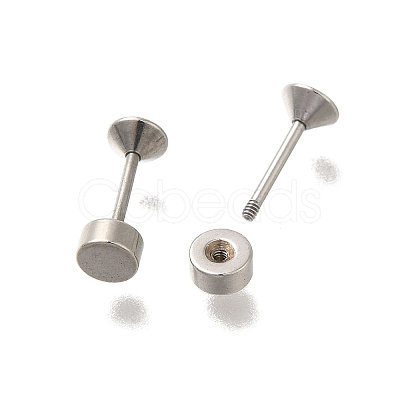 304 Stainless Steel Ear Plugs Gauges EJEW-M019-02P-1