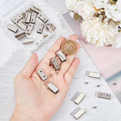 20 Sets Zinc Alloy Bag Corner Protector Edging Frame FIND-UN0002-63P-1