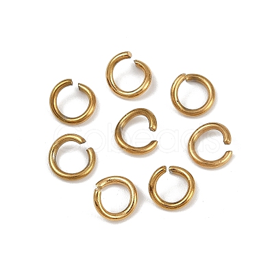 304 Stainless Steel Open Jump Rings STAS-Z137-01G-09-1