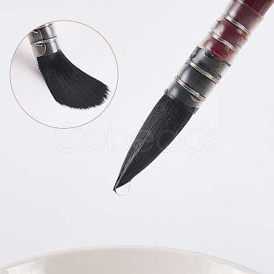 9Pcs Nylon Hair Painting Brush AJEW-WH0481-536-1